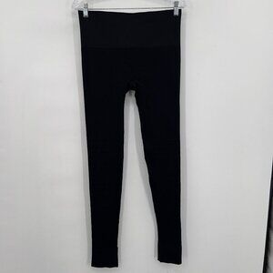 BLANQI Maternity Support Leggings Black Seamless Compression Pants Size M